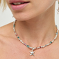 UNO DE 50 Prisma Necklace COL2095MCLMTL
