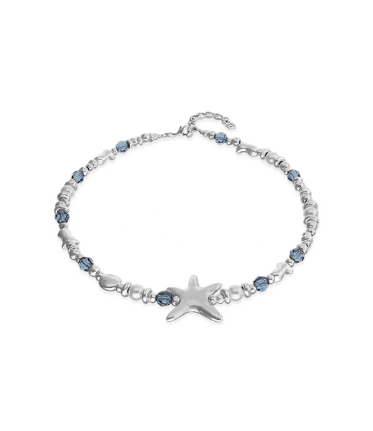 UNO DE 50 Starblue Necklace COL2096AZUMTL