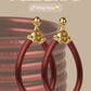 NEW MERLOT BUDHAGIRL EARRINGS