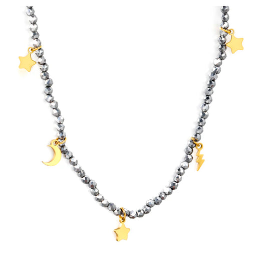Lightning and Stars Necklace