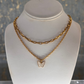 Butterfly Double Necklace