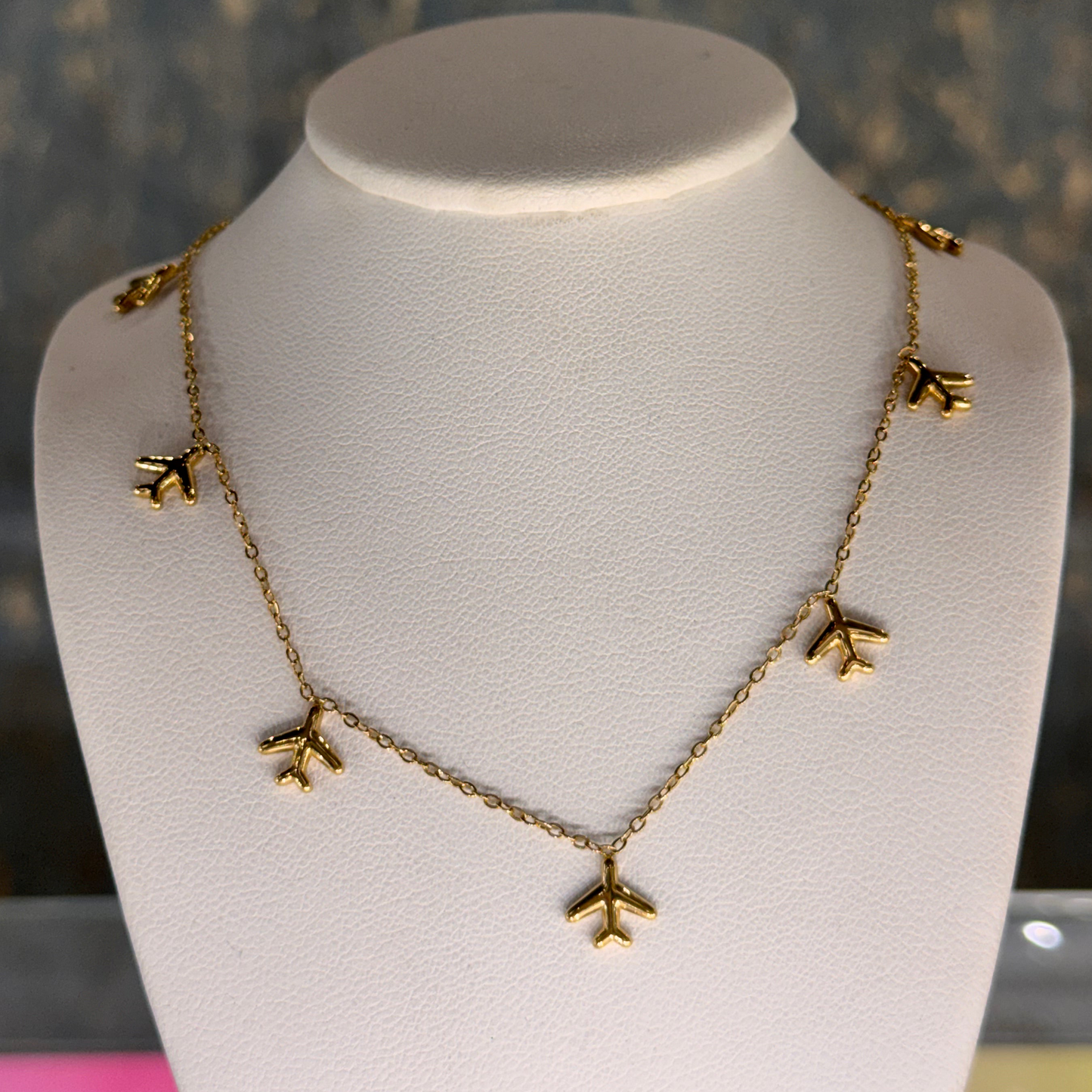 Airplane Necklace