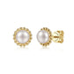 Gabriel & Co. 14K Yellow Gold Bujukan Pearl Stud Earrings EG14019Y4JPL