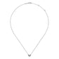 Gabriel & Co. 14K White Gold Pave Diamond Pendant Heart Necklace NK5450W45JJ