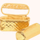 BUDHAGIRL GOLD TRAVEL CASE