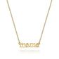 Gabriel & Co. 14K Yellow Gold MAMA Script Necklace NK7109Y4JJJ