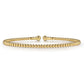 Gabriel & Co. Split 14K Yellow Gold Beaded Bujukan Bangle BG4107- 6Y4JJJ.LOCK