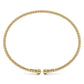 Gabriel & Co. Split 14K Yellow Gold Beaded Bujukan Bangle BG4107- 6Y4JJJ.LOCK