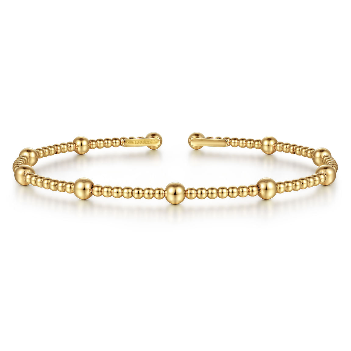 Gabriel & Co. 14K Yellow Gold Bujukan Split Bangle BG4603-57Y4JJJ