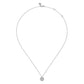 Gabriel & Co. 925 Sterling Silver Bujukan Diamond Heart Pendant Necklace NK6920SV5JJ