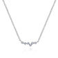Gabriel & Co. 14K White Gold Diamond Constellation Bar Necklace NK6118W45JJ