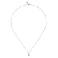 Gabriel & Co. 14K Yellow Gold 925 Sterling Silver Diamond Flower Pendant Necklace NK7905MZ5JJ