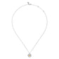 Gabriel & Co. 14K Yellow Gold 925 Sterling Silver Bujukan Heart Medallion Pendant Necklace NK7926MZJJJ