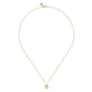 Gabriel & Co. 14K Yellow Gold Bujukan and White Sapphire Pendant Necklace NK7660Y4JWS