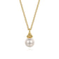 Gabriel & Co. 14K Yellow Gold Pearl Bujukan Drop Pendant Necklace NK7055Y4JPL