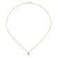 Gabriel & Co. 14K Yellow Gold Diamond Cross Pendant Necklace NK1370Y45JJ
