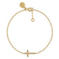Gabriel & Co. 14K Yellow Plain Gold Bujukan Cross Bracelet TB5006Y4JJJ