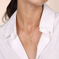 Gabriel & Co. 14K Yellow Gold Rainbow Color Stone Bar Necklace NK7427Y4JMC