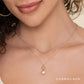 Gabriel & Co. 14k Yellow Gold Fresh Water Pearl Bujukan Drop Necklace NK7289Y4JPL
