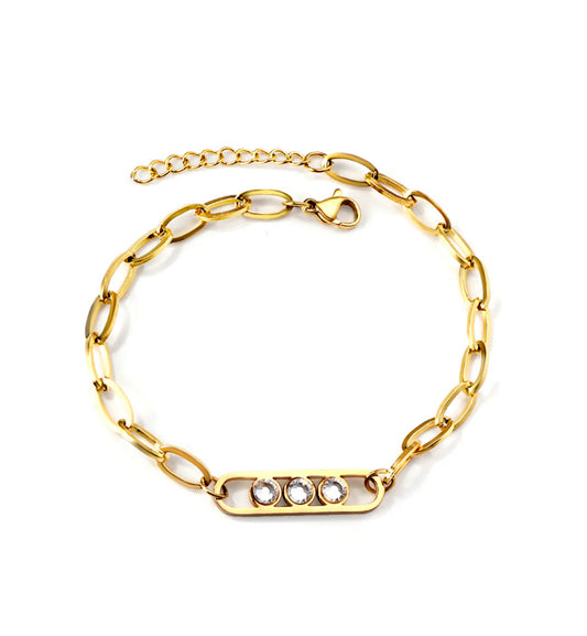 Andrea Steel Bracelet