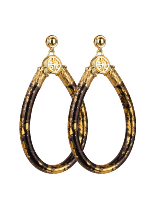 NEW KOI NOIR BUDHAGIRL EARRINGS