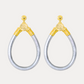 NEW SILVER BUDHAGIRL EARRINGS