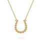 Gabriel & co 14K Yellow Plain Gold Bujukan Horseshoe Pendant Necklace NK8094Y4JJJ