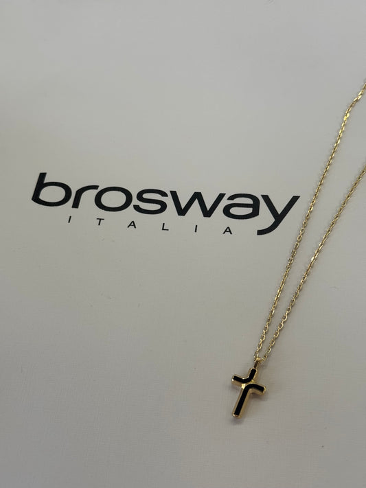 BROSWAY Men Cross Necklace BBC08L